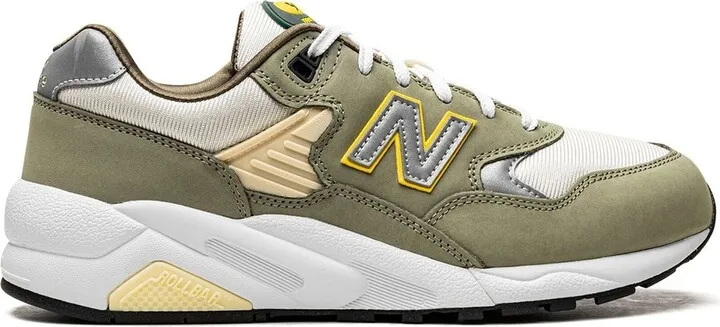 580 "Olive" low-top sneakers