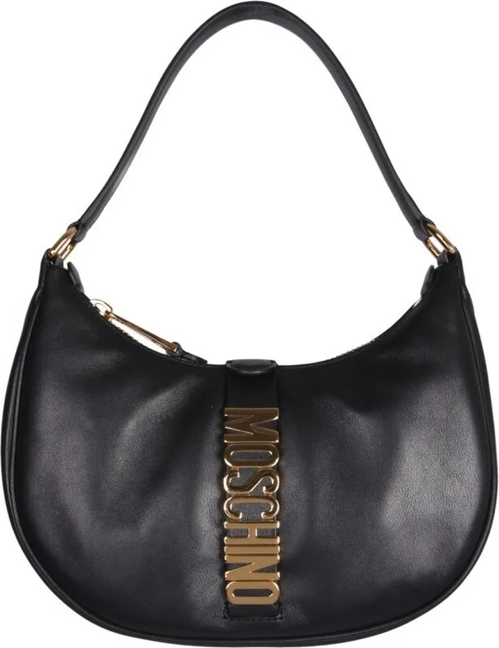 Moschino Logo Lettering Shoulder Bag
