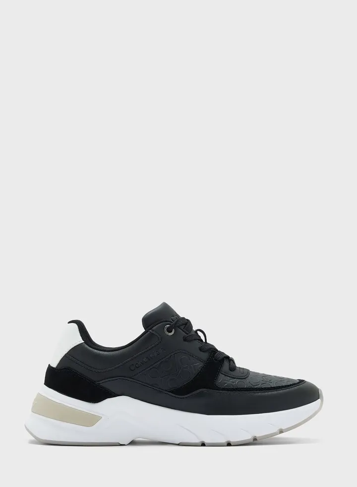 Lace Up Low Top Sneakers