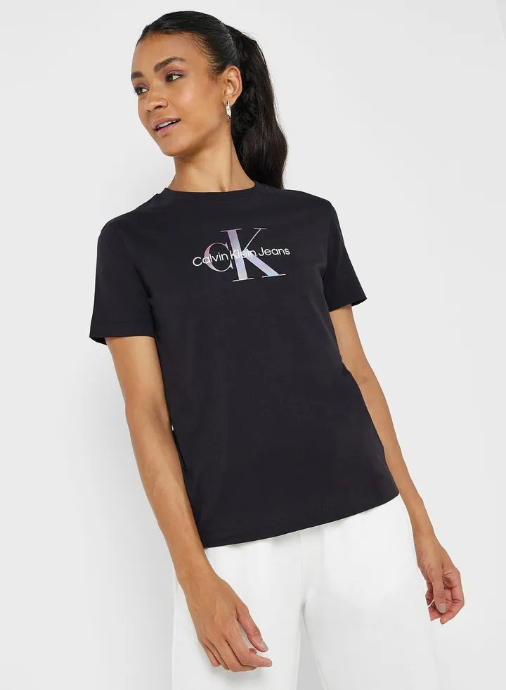 Crew Neck Logo T-Shirt