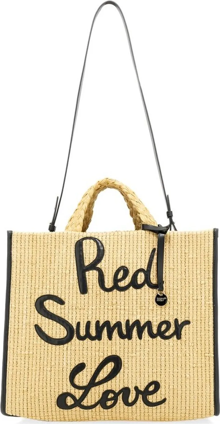 REDValentino Rayo Varadero Embroidered Tote Bag