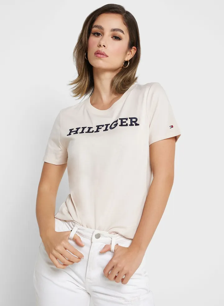 Crew Neck Logo T-Shirt