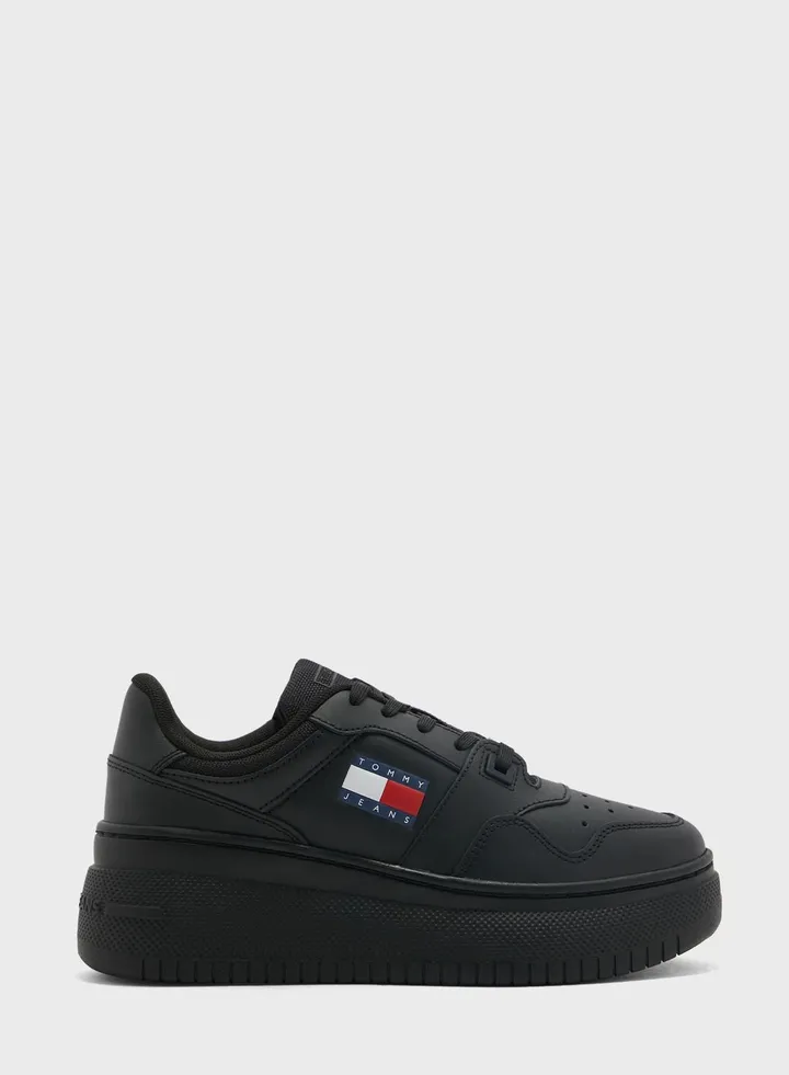 Retro Basket Flatform High Top Sneakers