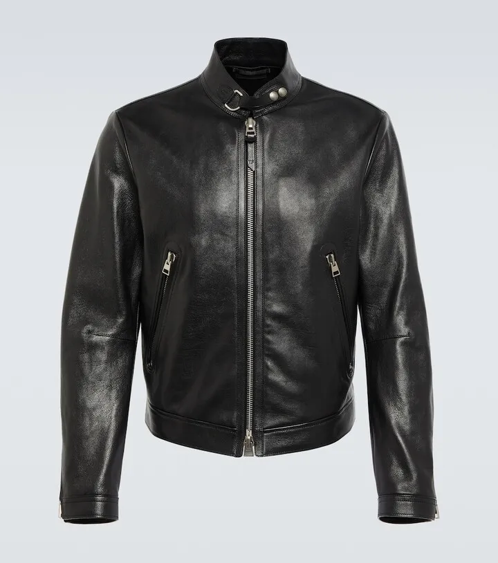 Leather jacket