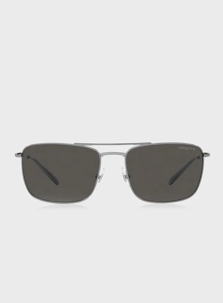 0An3088 Boulevardier Rectangle Sunglasses