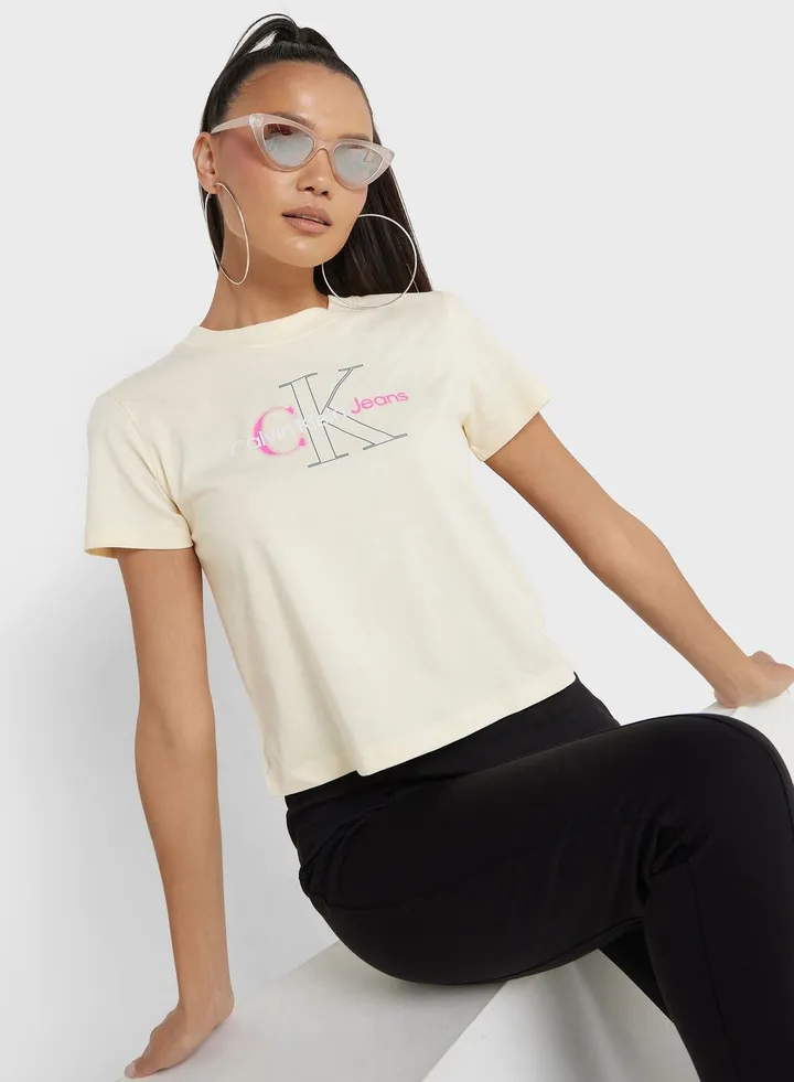 Crew Neck Logo T-Shirt