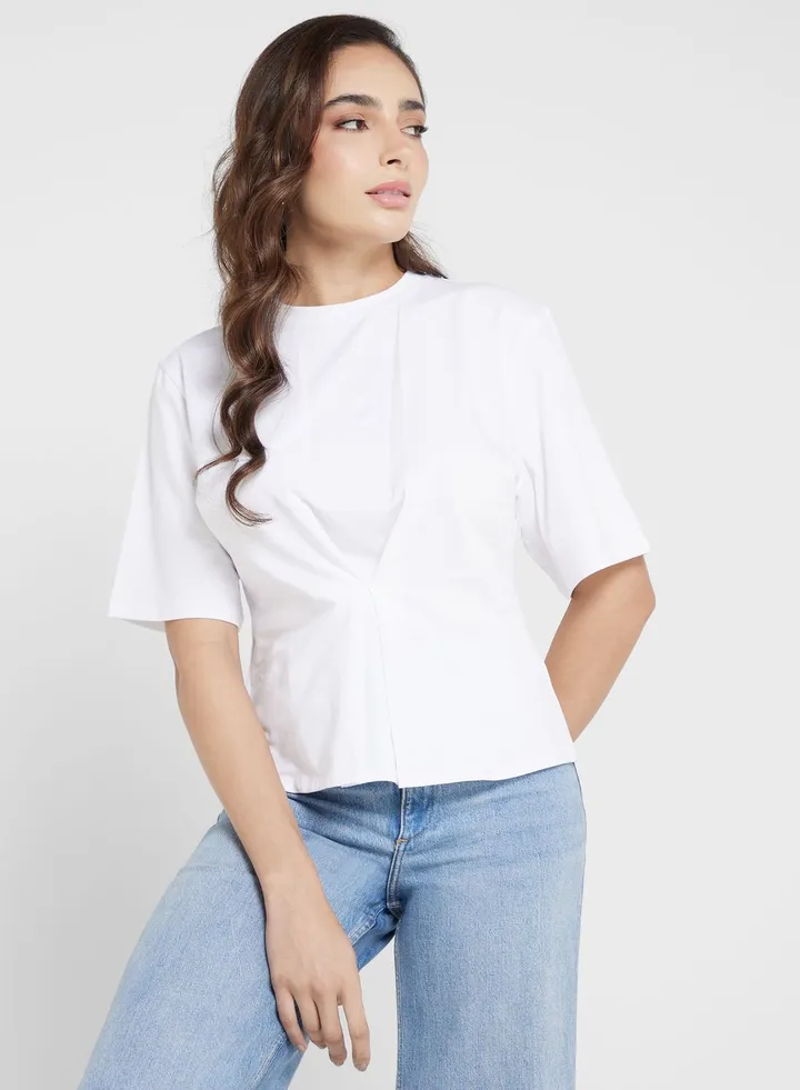 Crew Neck Knitted Top
