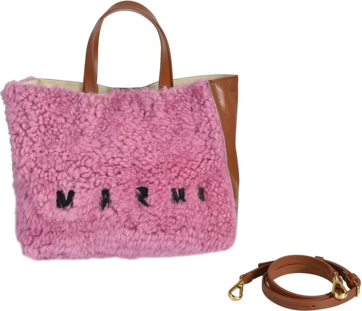 Logo Detail Shopping Tote