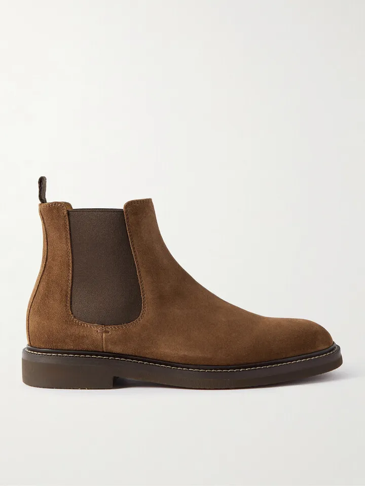 Suede Chelsea Boots