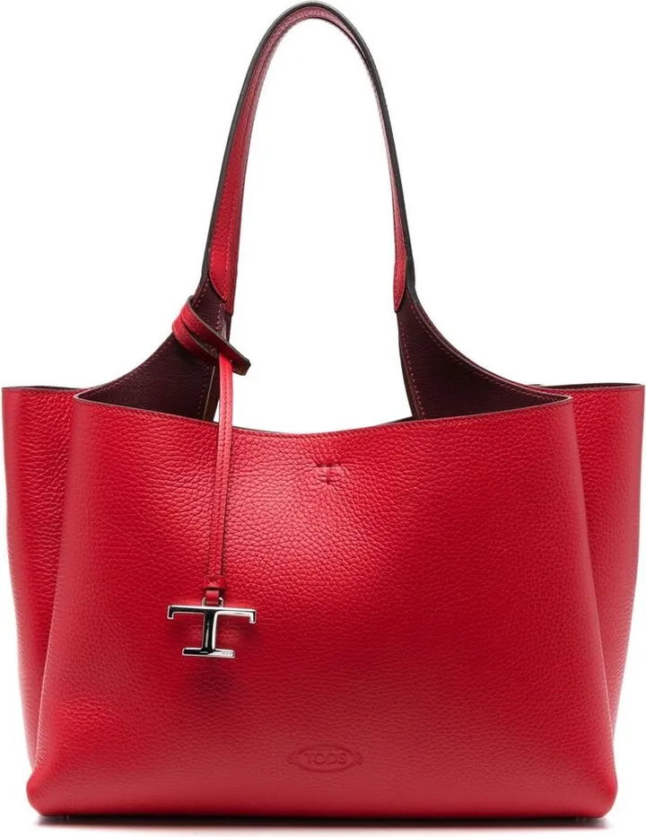 Logo-Charm Detail Tote Bag