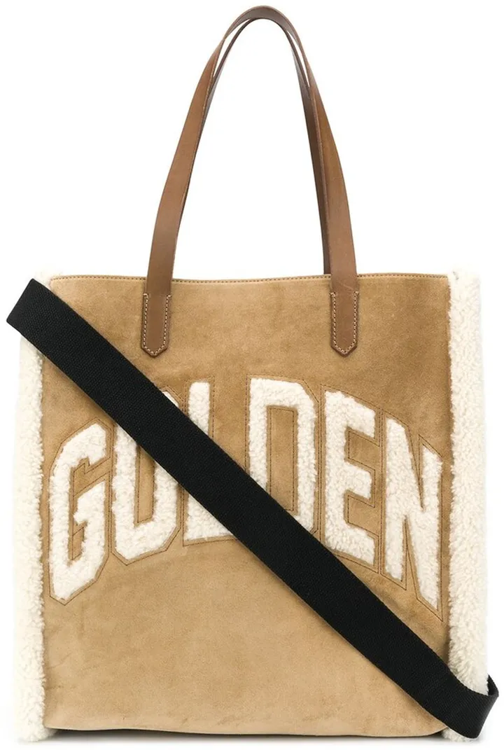 North-South California suede tote bag