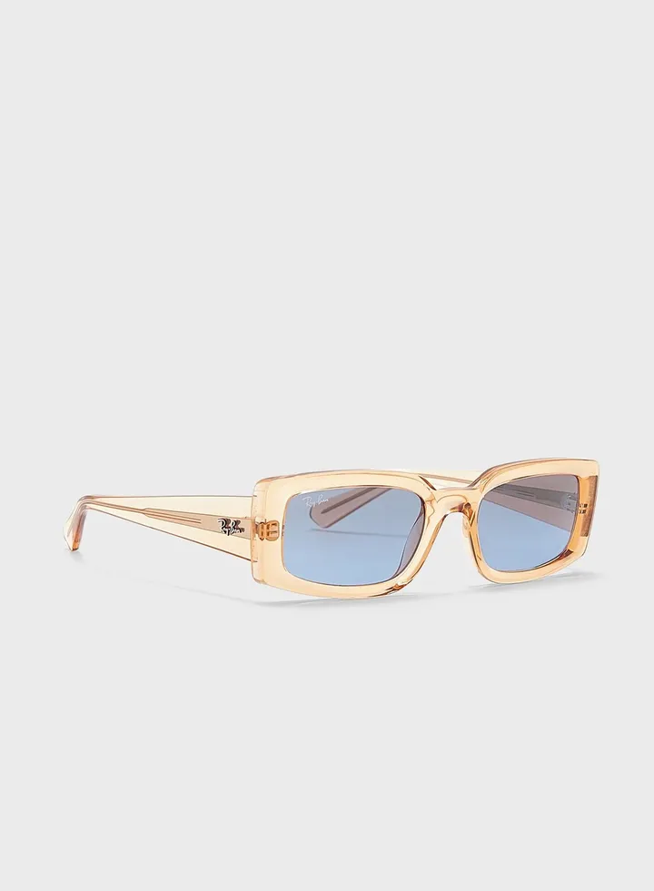 0Rb4395 Shaped Sunglasses