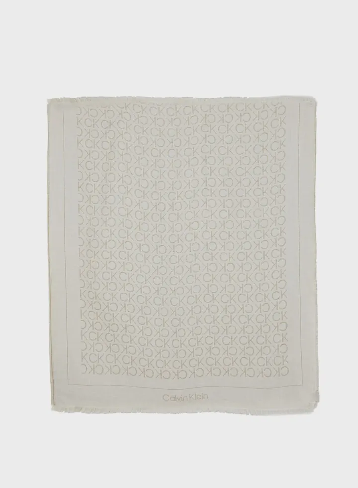 Jacquard Linen Stole