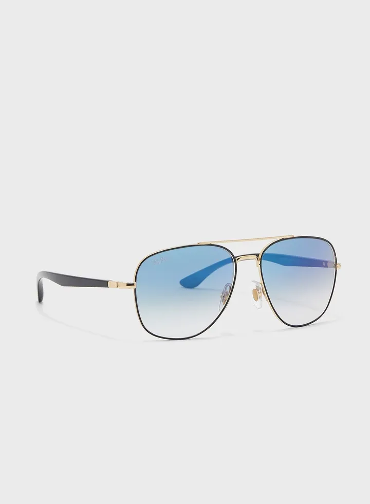 0Rb3683 Square Sunglasses
