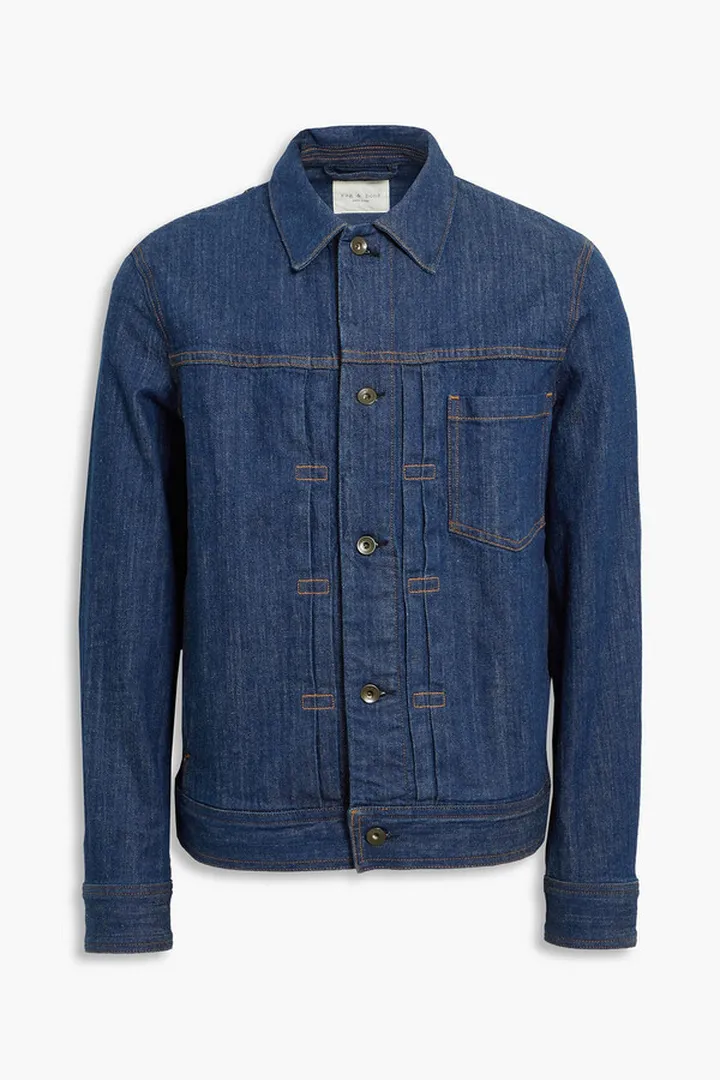 Bartack denim jacket