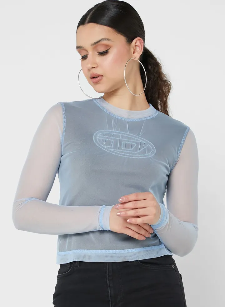 Crew Neck Graphic Tank