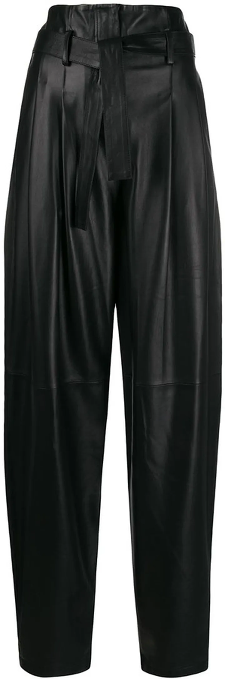 Loose-Fit High-Waisted Trousers