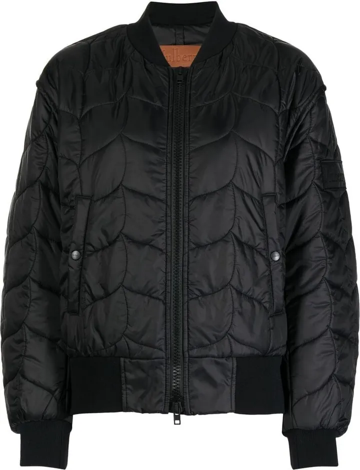Quilted Bomber Jacket
