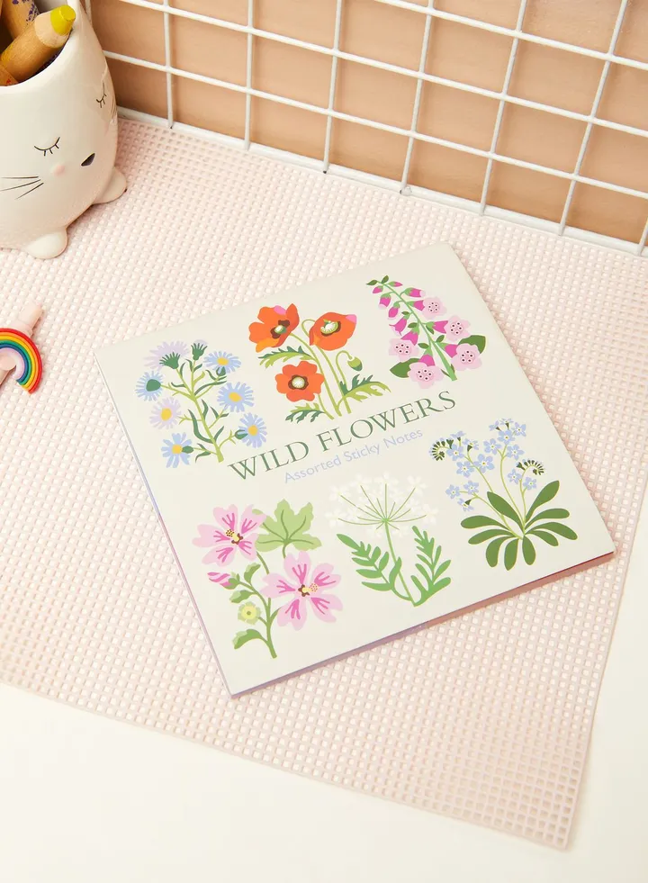 Wild Flowers Sticky Notes