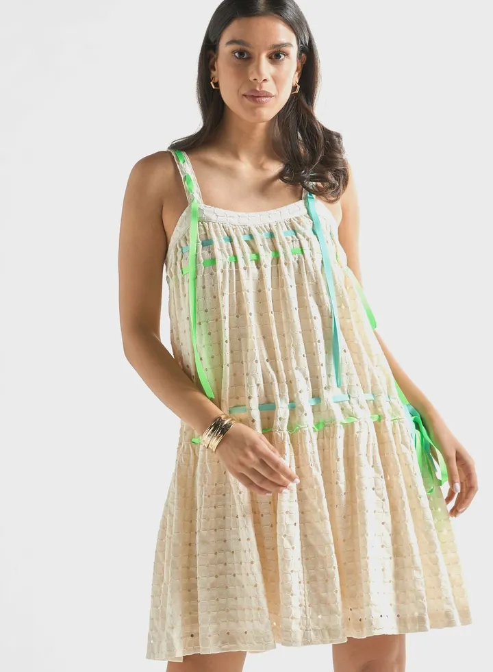 Lace Tiered Dress