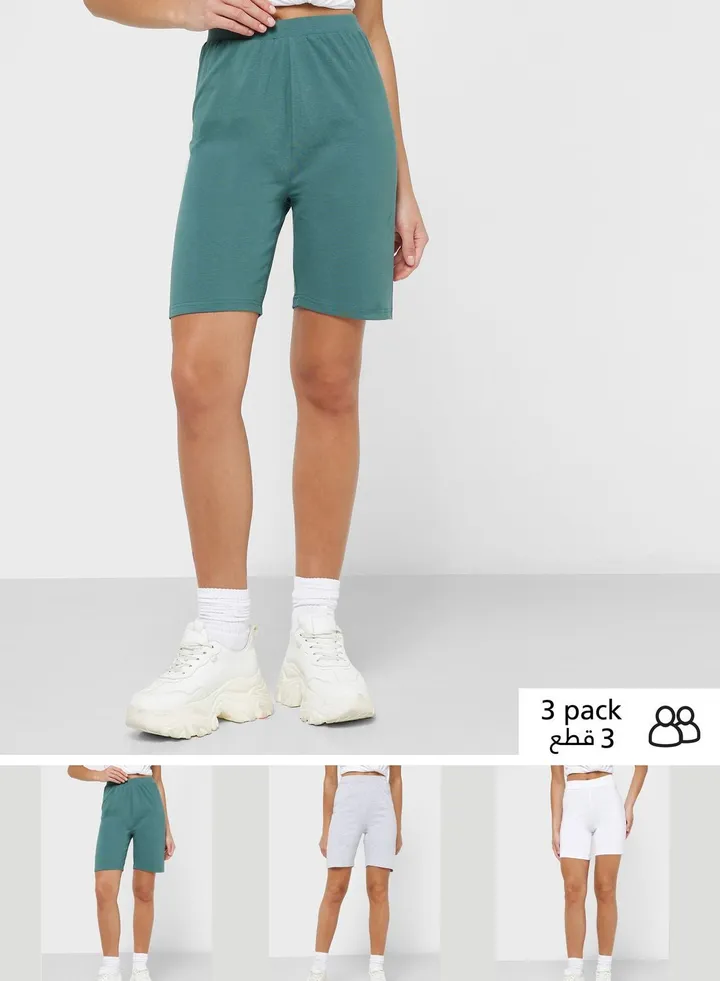 3 Pack Shorts