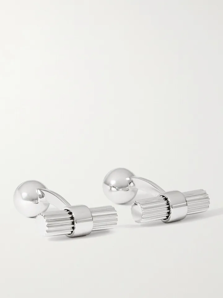 18-Karat White Gold Cufflinks