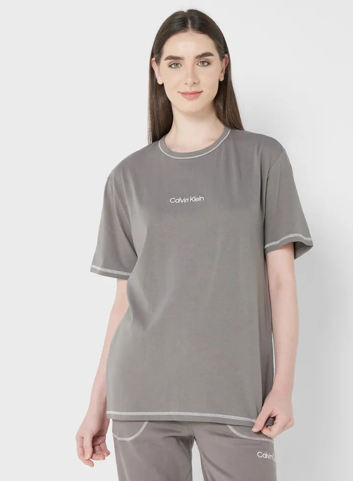 Crew Neck Logo T-Shirt