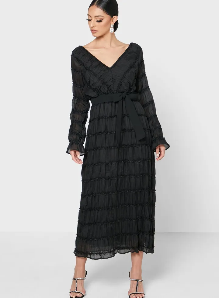 Tiered Smock Dress