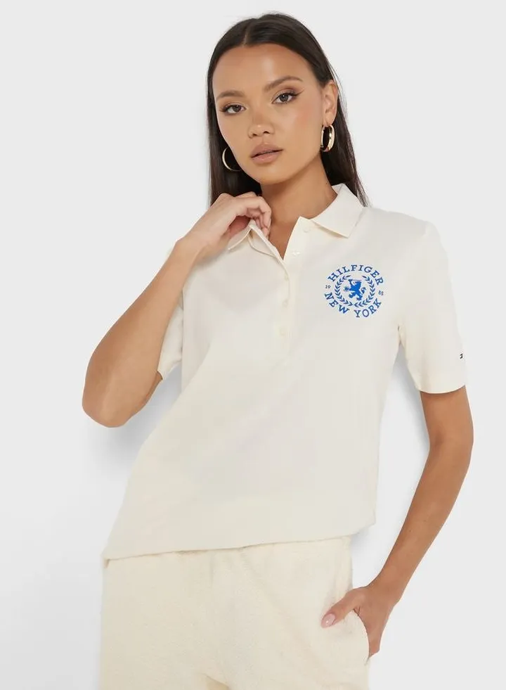 Polo Neck T-Shirt