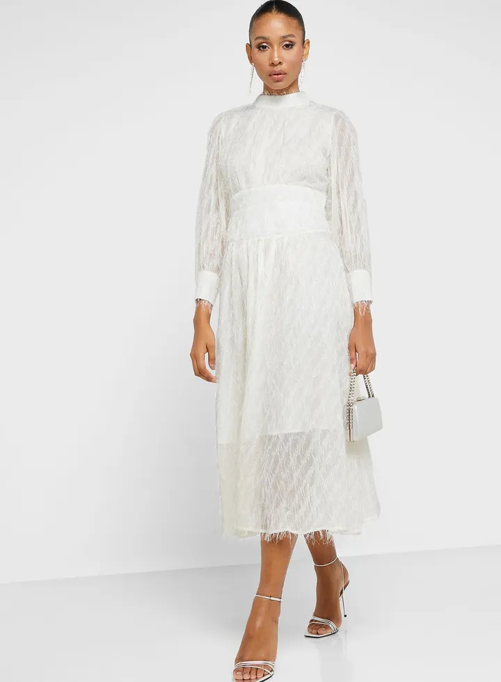 High Neck Dress