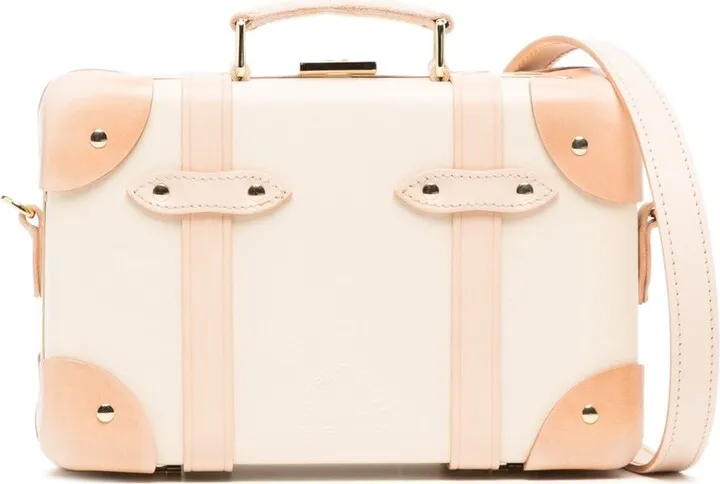 Neutral Leather Cross Body Bag