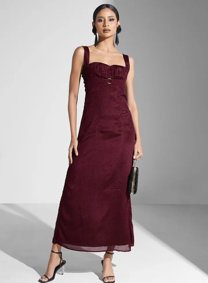 Ruched Detail Dress