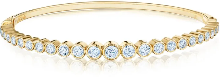 Portofino Diamond Bezel Bangle