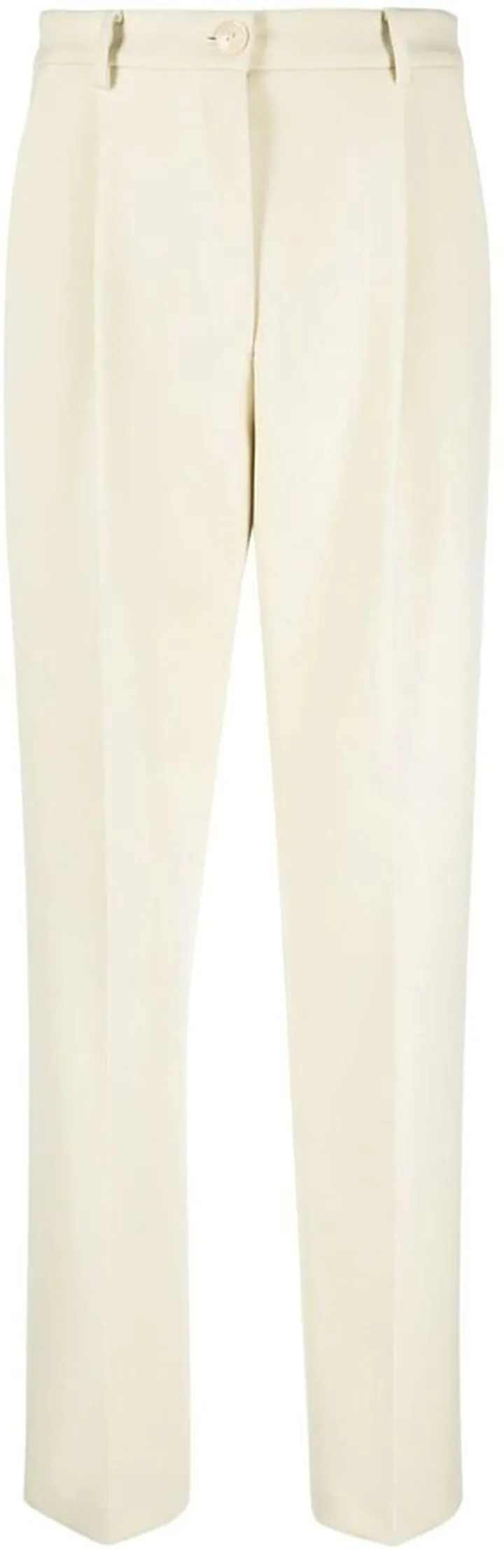 High-Wasist Pleated Chinos