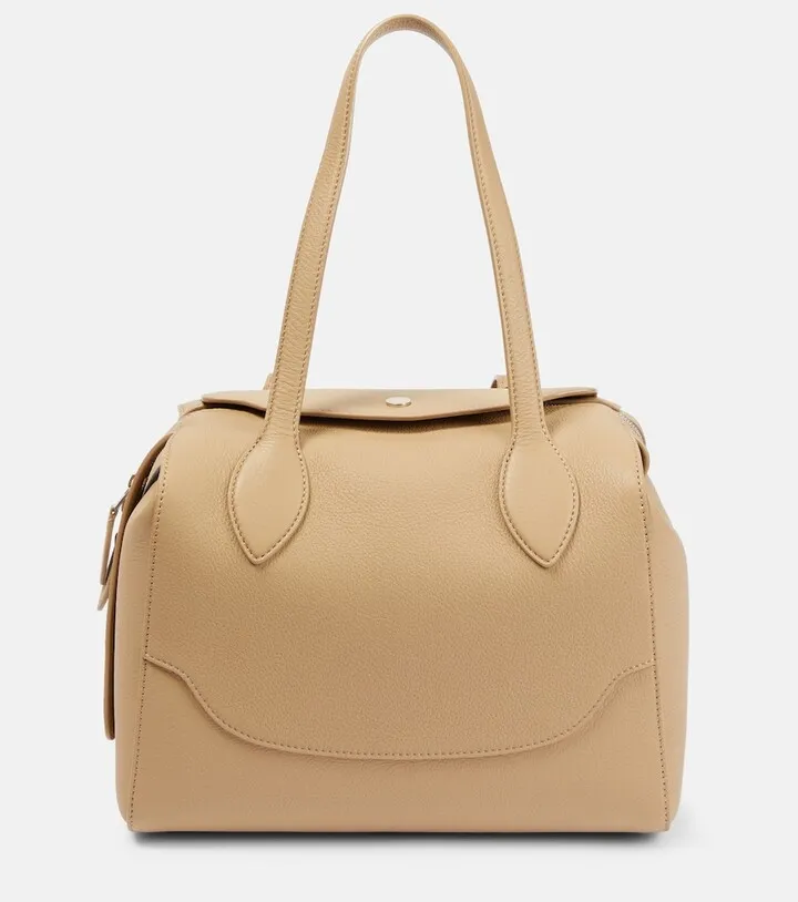 Happy Day Medium leather tote bag