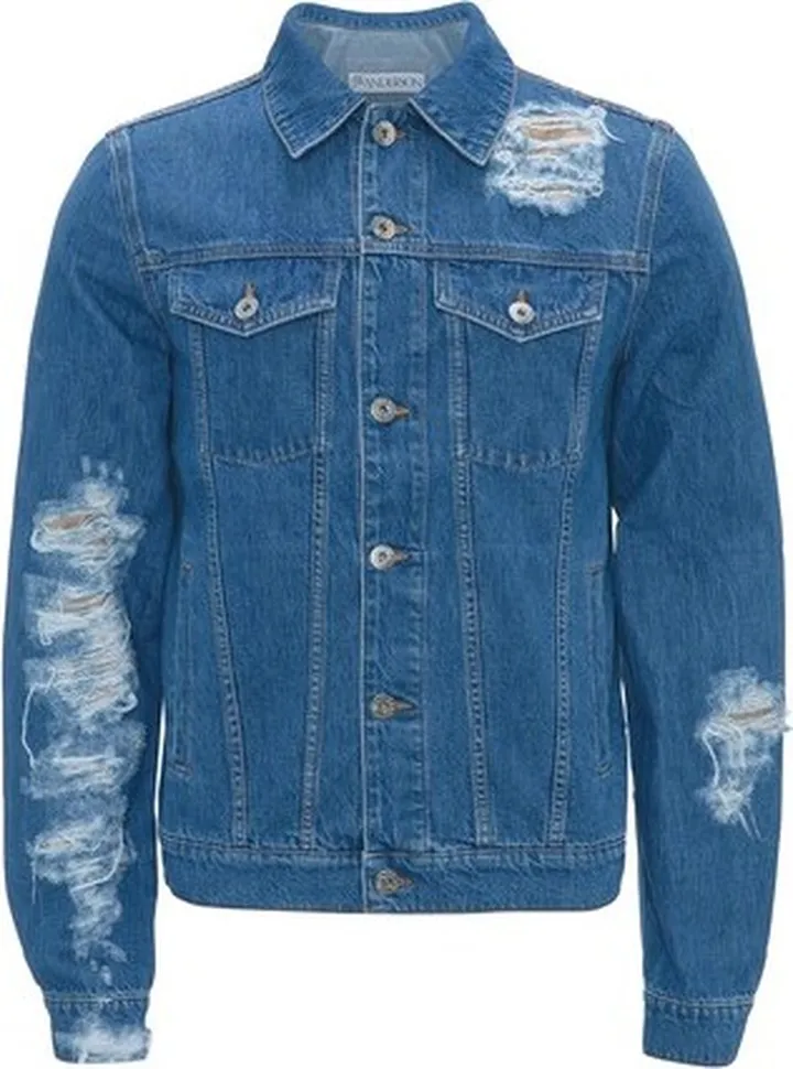Distressed Denim Jacket