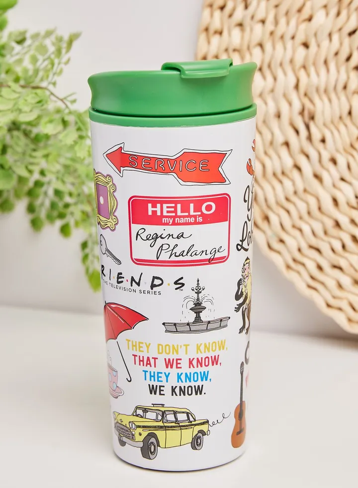Friends Iconographic Metal Travel Mug