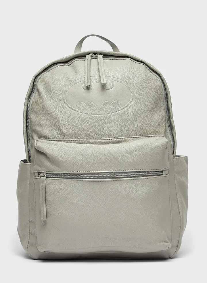 Batman Logo Detail Backpack