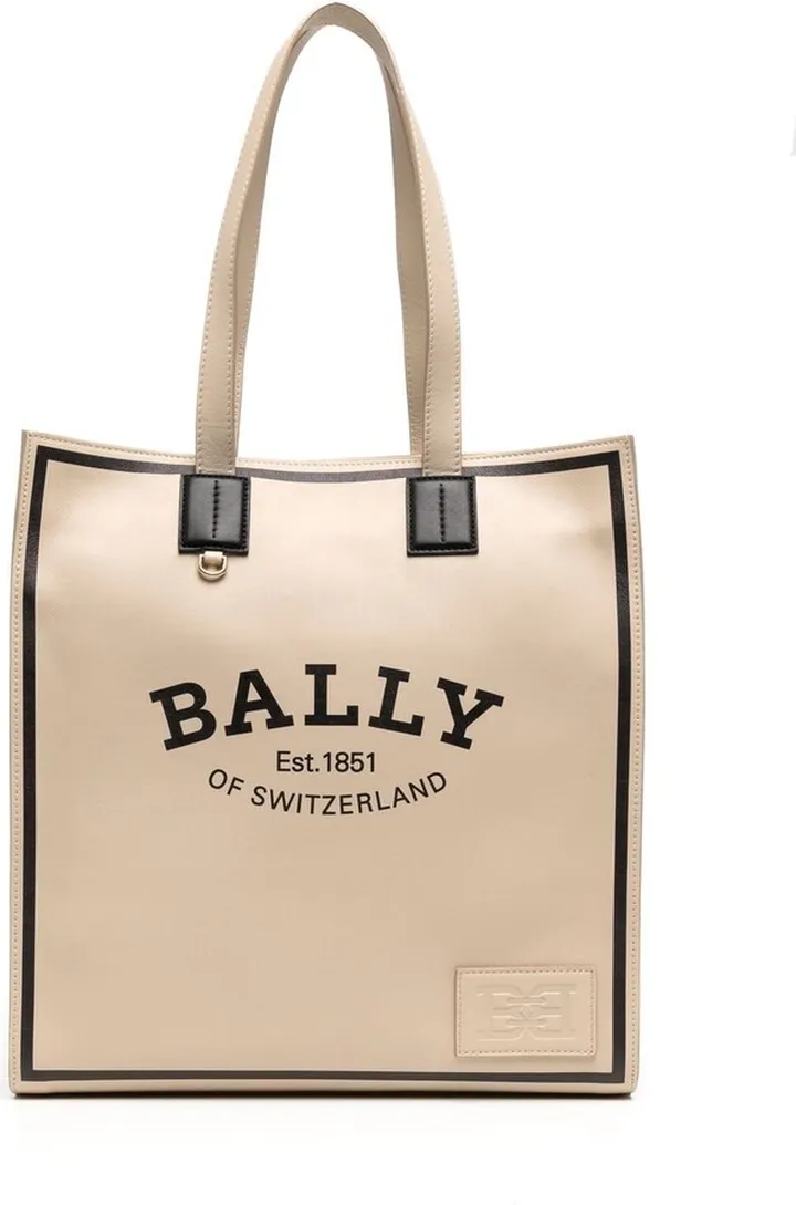 Crystalia logo-print tote bag