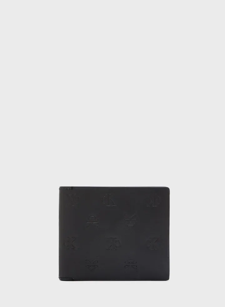 Aop Logo Emboss Bifold Wallet