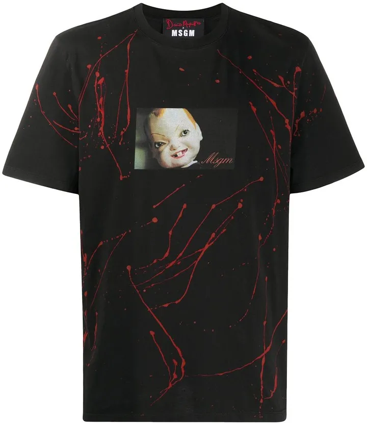 photograph print T-shirt