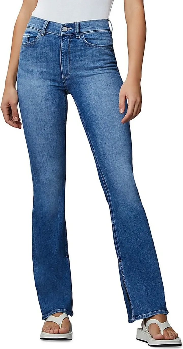Bridget High-Rise Stretch Bootcut Jeans