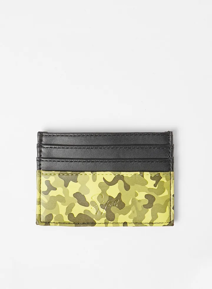 Camo Print Card Holder