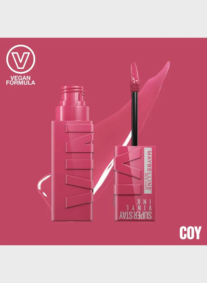 Super Stay Vinyl Ink Longwear Transfer Proof Gloss Lipstick - 20 COY