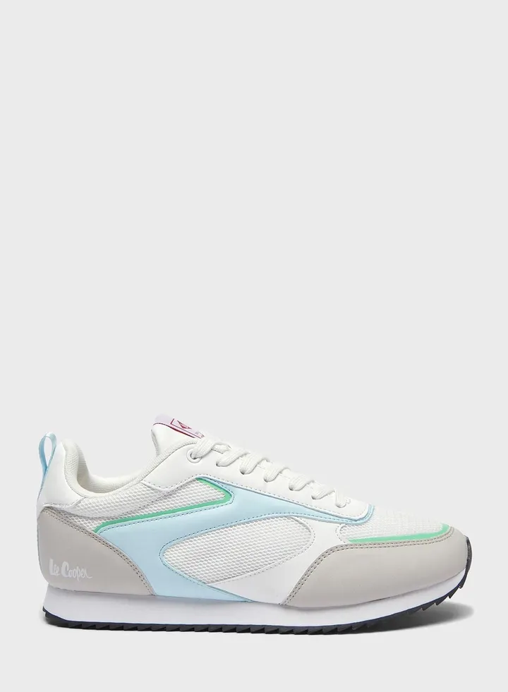 Lace Up Low Top Sneakers