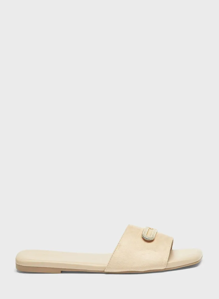 One Strap Flat Sandals