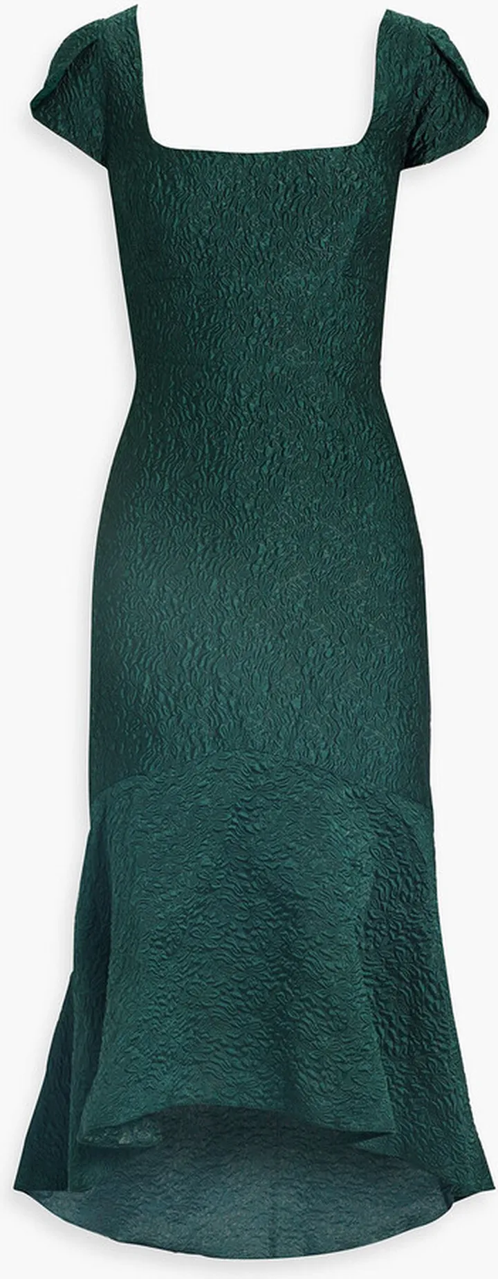 Rae cloqué-jacquard midi dress