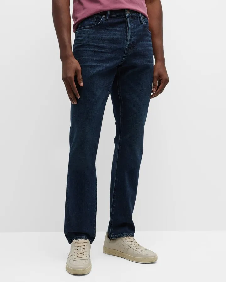 Men's Japanese Selvedge Denim 5-Pocket Jeans