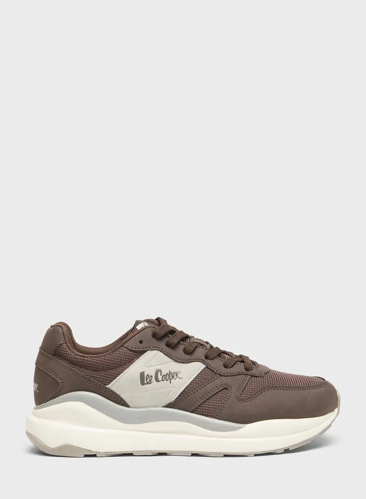 Lace Up Low Top Sneakers
