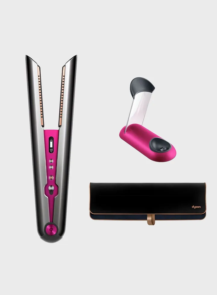 Dyson Corrale™ hair straightener (Nickel/Fuchsia
